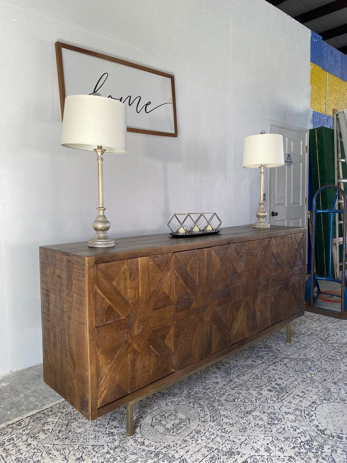 NEW Griglia Solid Wood Sideboard/TV Cabinet