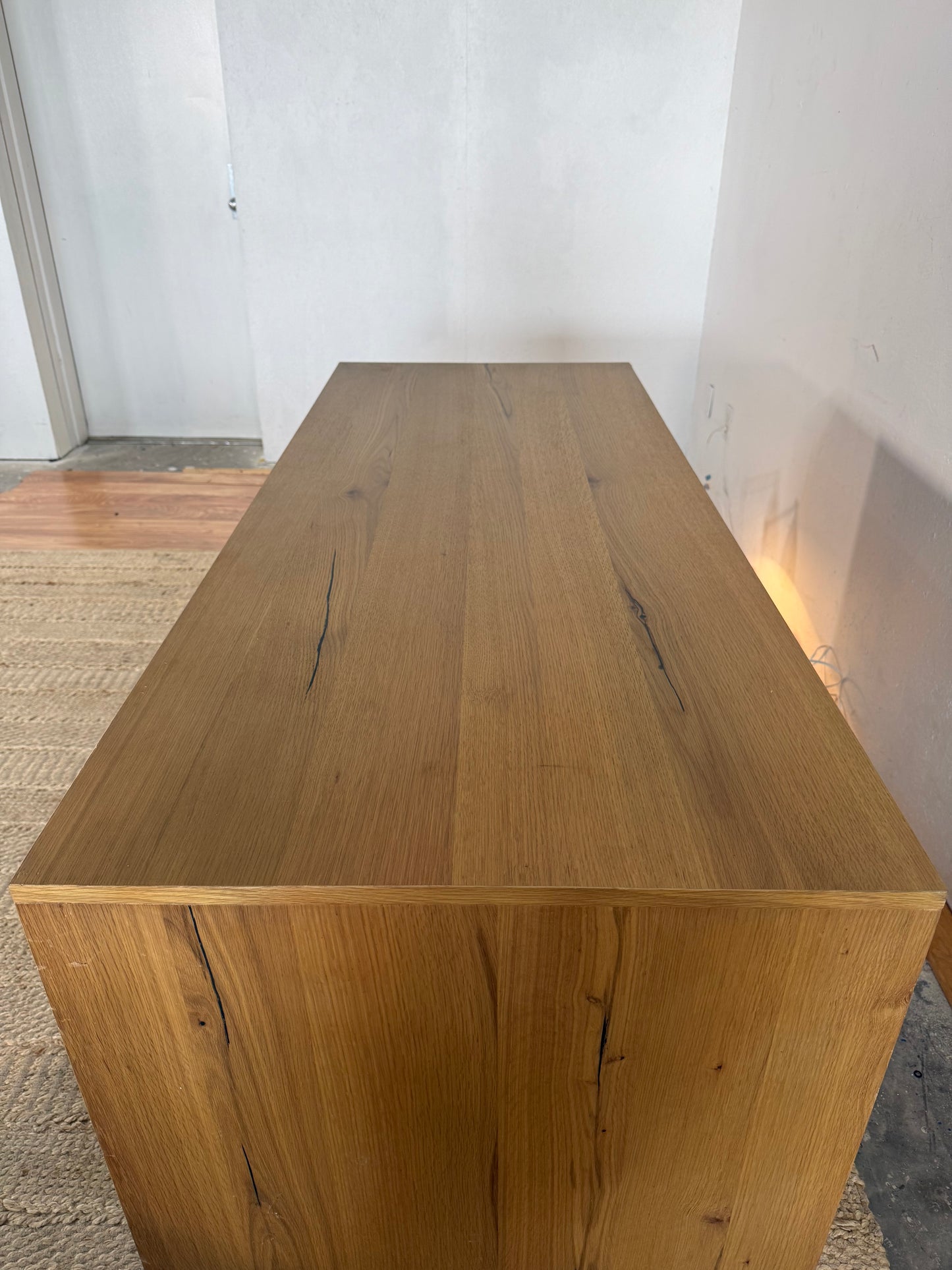 NEW Four Hands Solid Wood Executive Desk