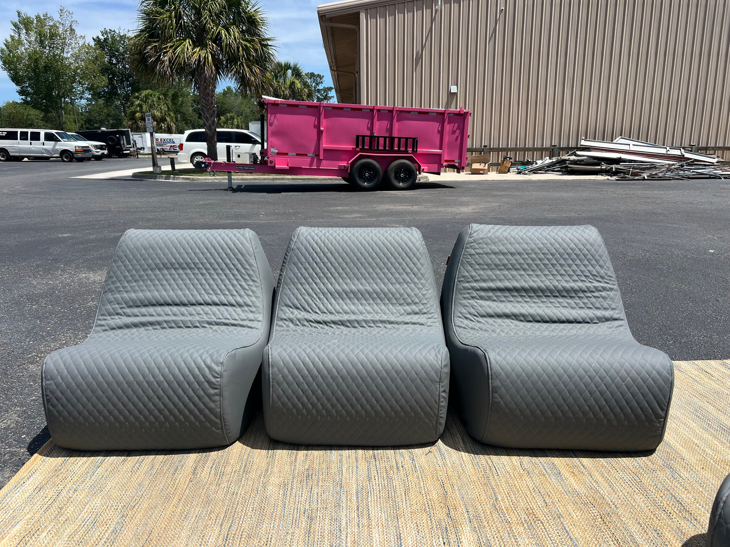 NEW BIGJOE Solvana 5-Piece Outdoor Sectional Sofa