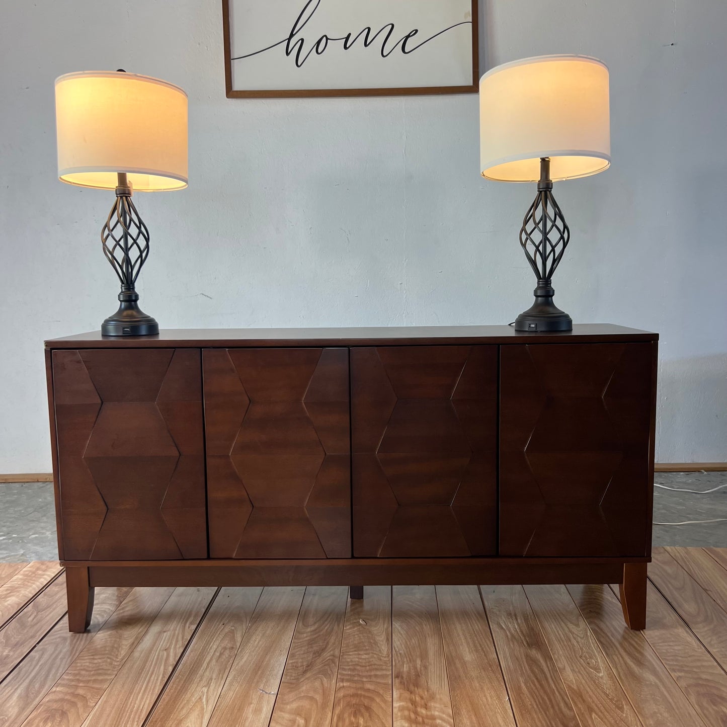 NEW Walnut Tv Stand/Sideboard