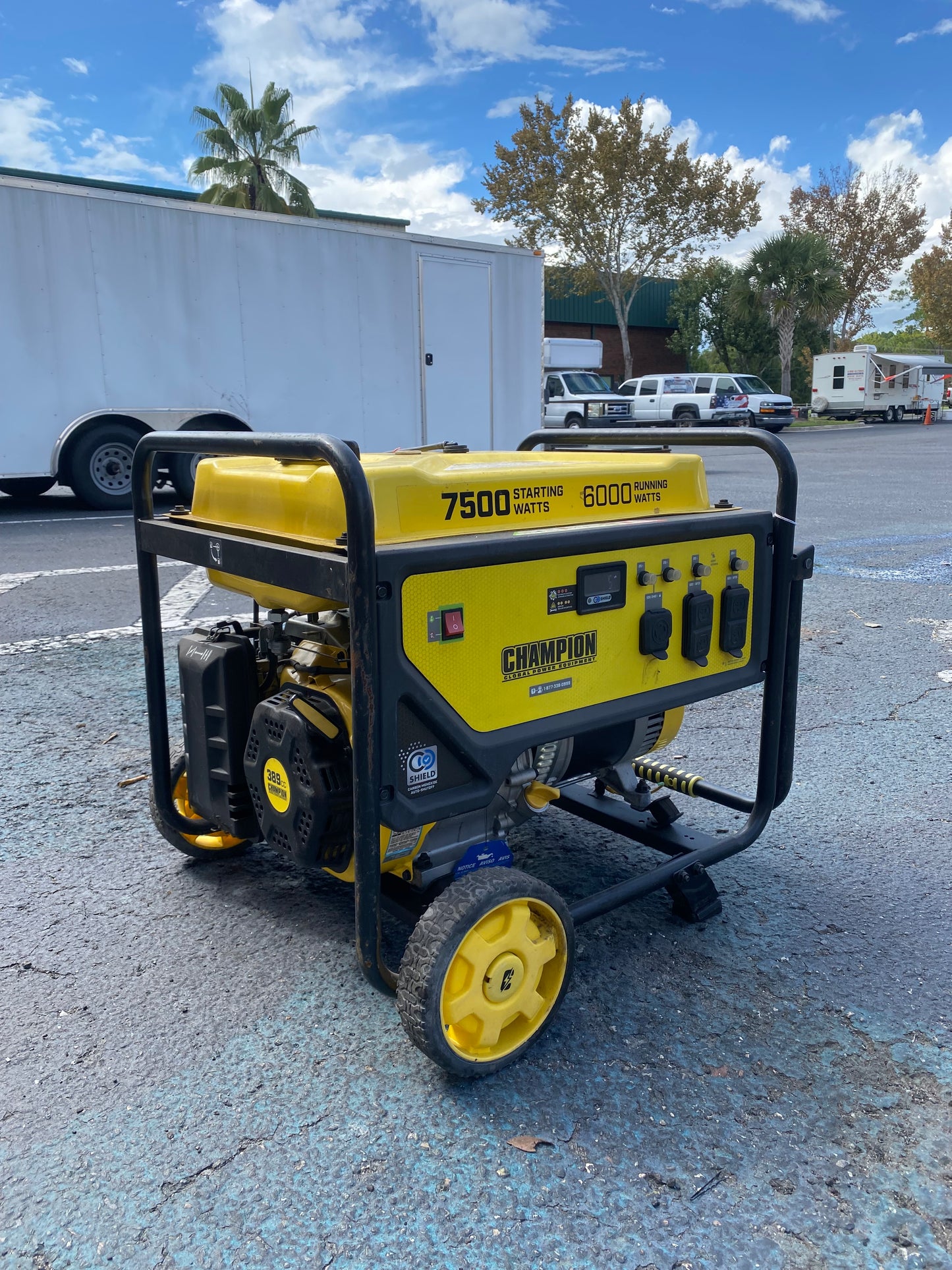 LIKE NEW Champion 7500/6000 Generator