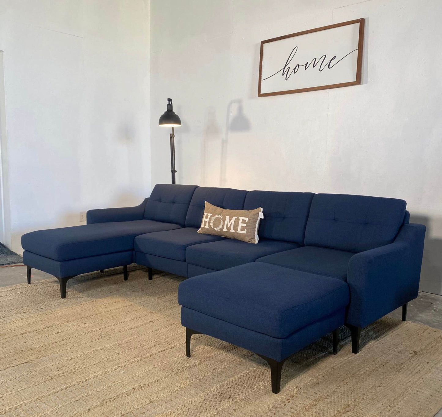 Burrow Nomad King Double Chaise Sectional Sofa