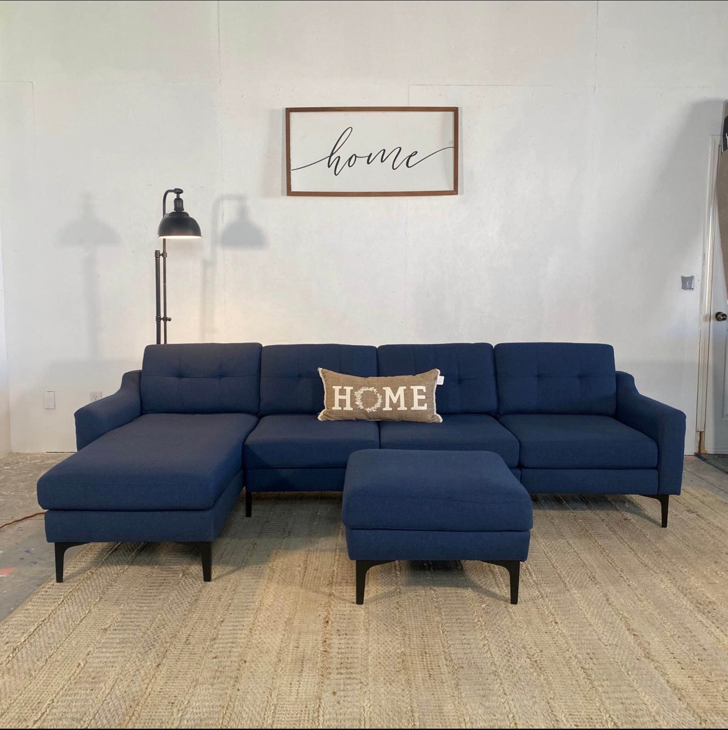 Burrow Nomad King Double Chaise Sectional Sofa