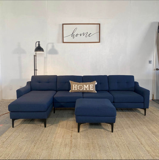Burrow Nomad King Double Chaise Sectional Sofa
