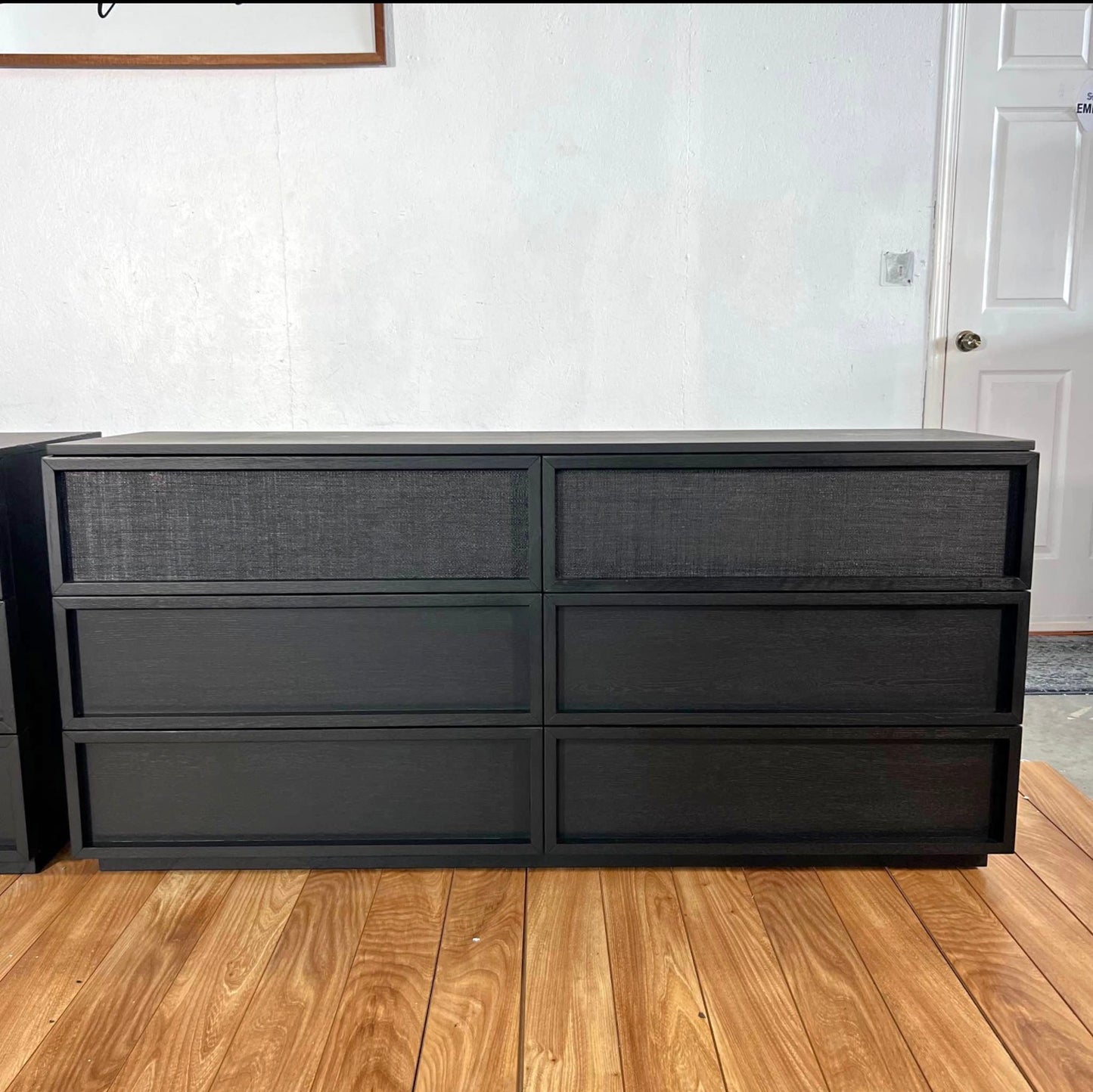 NEW Safaveih Zeus Black 6-Drawer Dresser