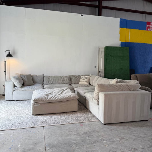 6 Piece Modular Cloud Sectional